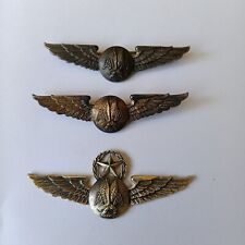 3 Vintage American Airlines Stewardess Wings Eagle Pins *read*  picture
