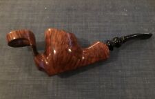 VINTAGE VERONA FANCY FREEHAND STRAIGHT GRAIN ESTATE PIPE MADE IN ITALY - Nice picture