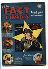 REAL FACT #4 1946-DC-Jimmy Stewart-Jack London comic book picture