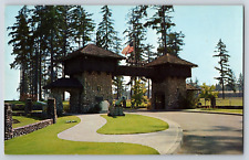 Liberty Gate Camp Lewis Fort Lewis Washington Army Base Postcard picture