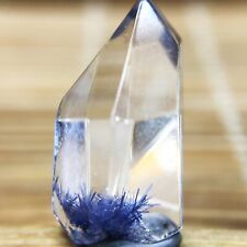 6.6Ct Very Rare NATURAL Beautiful Blue Dumortierite Quartz Crystal Specimen picture
