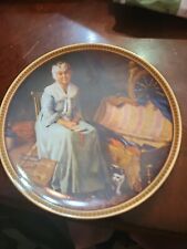 Norman Rockwell Knowles Collector Plate Limited Edition Reminiscing in the Quiet picture