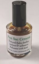 Sac cement for pen repair, traditional natural flake shellac formula picture