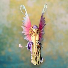 DAVID ENT Woodland Pixie Fairy with Removable Metal Wings, Fantasy Figurine picture