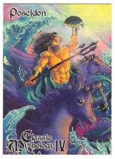 Classic Mythology IV Trading Cards. Poseidon Pearl Finish Chase Card #PC2 picture