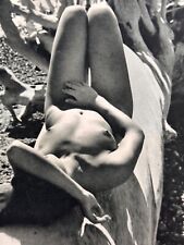 Vintage Gerhard Venter Nude On The Beach Black White Photo picture