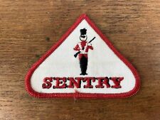 Vintage Sentry Embroidered Sew on Patch picture