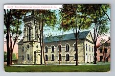 Carlisle PA-Pennsylvania, First Presbyterian Church, Vintage c1912 Postcard picture