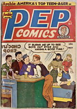 PEP COMICS #67 (1948) GOLDEN AGE ARCHIE | BETTY & VERONICA ON COVER picture