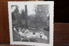 Vintage Photo 1960's Sarah Lawrence College Girls Coeds Bathing Suits Party picture