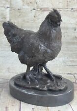 Old Cast Bronze Rooster Statue/Figurine Vienna Austria Figure Sculpture Art Deco picture