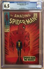 The Amazing Spider-Man 50 CGC 6.5 First print 1967 1st app of Kingpin KEY L@@K picture