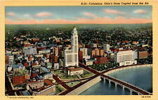 State Capitol building, Columbus, Ohio, U.S. Post Office, Municipal Postcard picture