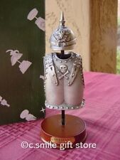 Pewter Replica *ARMOR & HELMET: GERMANY 1887-1912* Beautiful Quality Gift Boxed picture