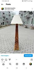MCM PENCIL REED FLOOR LAMP picture