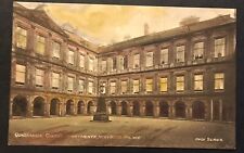 Antique Postcard Quadrangle Queens Apartments Holyrood Palace picture