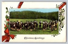 c1910 Christmas Scout Band Formation P79 picture