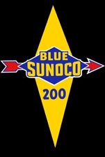 Sunoco Blue Gasoline 200 DIECUT NEW Sign 18