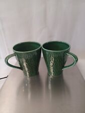 2 Starbucks Design House Stockholm 2008 Green Tree Forrest Coffee Mug Cup 12 Oz picture
