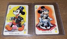 1939 Walt Disney Mickey’s Fun Fair Pepys Mickey Mouse ~ Minnie Cards “WEDDING” picture