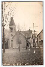 c1910's M. E. Church Ellicottville New York NY RPPC Photo Antique Postcard picture