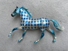 Breyer BreyerFest Horse #711283 Newmarket Blue Jockey Diamond SR Decorator Flash picture