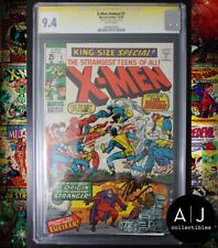 X-Men Annual King Size Special #1 CGC NM 9.4 1970 STAN LEE SIGNATURE SIGNED picture