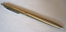 Vintage UNIPECO Gold Tone Retractable Ballpoint Pen picture