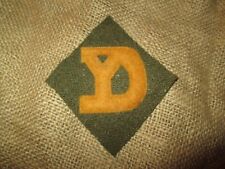  WWI US Army 26th Division patch AEF wool picture