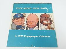 Vintage 1975  Hallmark Engagement  Calendar  