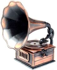 Old Time Gramophone Die Cast Metal Collectible Pencil Sharpener picture