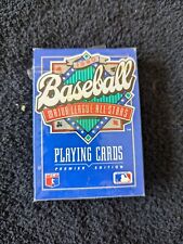 1990 Baseball All Stars Playing Cards MLB Complete  Premier Ed. 56 cards picture