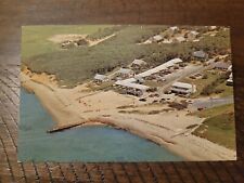 Postcard MA Massachusetts Chatham Tides Cape Cod Motel Aerial View Resort picture