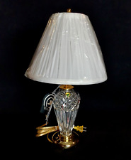 Vintage Waterford Crystal Lamp Desk Lamp 18