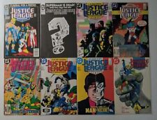 DC Comics Justice League Mixed Lot, Bagged And Boarded, Mid Grade Or Better 
