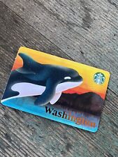 NEW & UNLOADED Starbucks 2019 WASHINGTON ORCA giftcard * Seattle * UNLOADED CARD picture