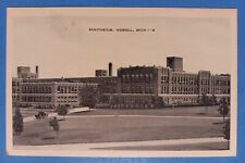 Michigan, Howell MI ~ Sanitarium ~ Huge, Brick ~ Vtg. Postcard picture