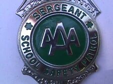 AAA School Safety Patrol Badge picture