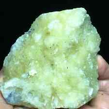 152g Natural Rare Yellow Translucent Filled Calcite comes from Fujian, China picture