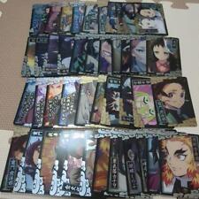 Demon slayer Kimetsu No Yaiba Goods 42 Collectors Card Vol.1.2 Complete Used JP picture