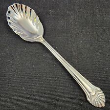 Seafare by Reed & Barton Stainless Sugar Sell Spoon 6 1/8 in picture