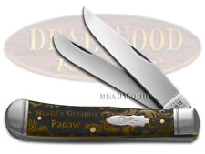 Case xx Trapper Knife World's Greatest Papaw Antique Bone 1/500 Pocket Knives picture