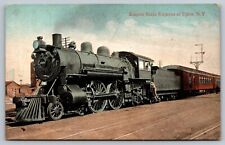1909 Postcard Railroad Train Locomotive Empire State Express Utica NY A28 picture
