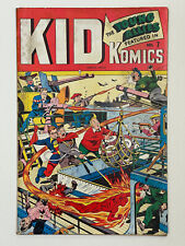 Kid Komics feat Young Allies #7 [Timely. 1945] Alex Schomburg Nazi War Cover picture