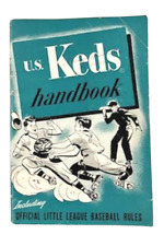 1951 US Keds Handbook Official Little League Baseball Rules US Rubber Co Stamp picture
