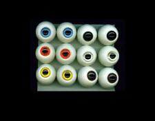Clearance Sale - 12 White Floatable Eyeballs - Halloween Pack - - New/Old Stock  picture