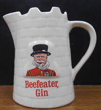 Vintage Beefeater Gin Ceramic Pub Water Pitcher 6