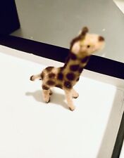 vintage miniature giraffe picture