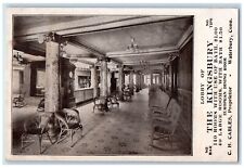 c1940 The Kingsbury Rooms Bath Interior Hotel Waterbury Connecticut CT Postcard picture