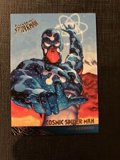 Fleer Ultra Spiderman '95 Cosmic Spiderman Milestones Trading Card #90 N/m picture
